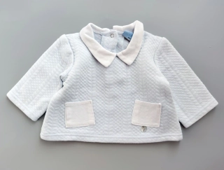 Kabátek Just Too Cute vel. 68 světle modrý