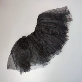 Černá tylová sukně Wicked Costumes