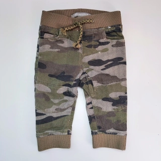 Kalhoty Primark vel. 68 zelené army
