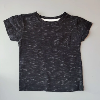 Tričko Matalan vel. 86 černé melírované