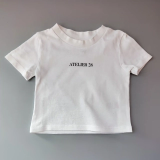 Tričko River Island vel. 74 bílé Atelier 28