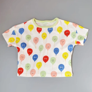 Oversize tričko John Lewis vel. 74 s balónky