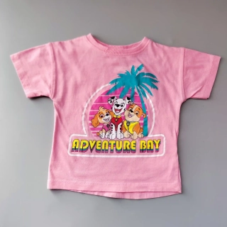Tričko Zara - Paw Patrol vel. 68 růžové