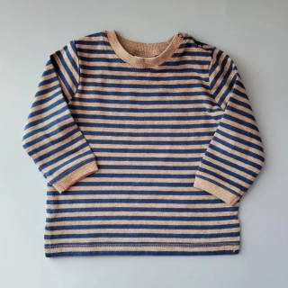 Příjemné tričko Next vel. 68 pruhované