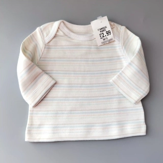 Tričko Mothercare vel. 56 světlé pruhované