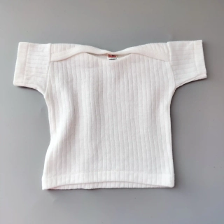 Termo tričko Beautex vel. 62 bílé žebrované