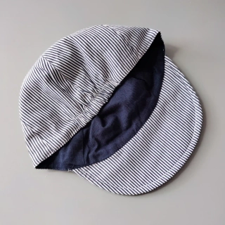 Čepice se štítkem George vel. 56 modré proužky