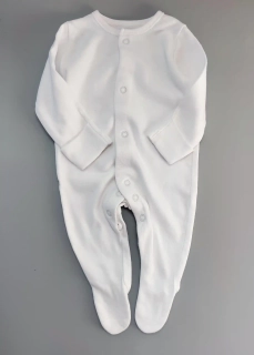 Overal George vel. First size, bílý