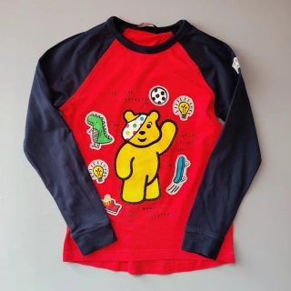 Tričko George vel. 128 Pudsey dlouhý rukáv