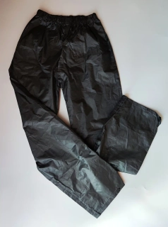 Černé kalhoty do deště Wetplay vel. 158