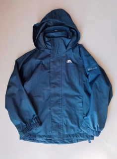 Bunda Trespass vel. 128 navy outdoorová