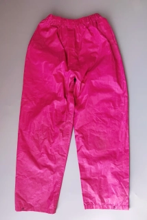 Kalhoty do deště Wetplay vel. 140 růžové