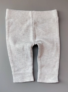 Tepláčky vel. 62 světle šedé