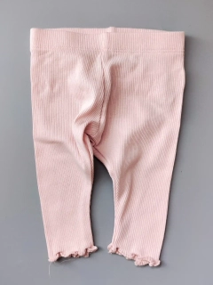 Žebrované legínky Primark vel. 62 růžové