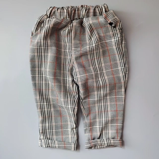 Elegantní kalhoty s podšívkou vel. odhadem 6 - 12 měsíců