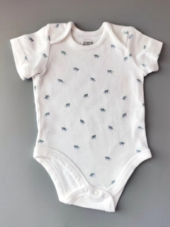 Body Mamas & Papas vel. 68 bílé s želvičkami
