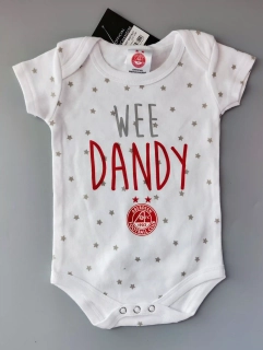 Body Dons Dandy Aberdeen FC vel. 68 bílé s hvězdičkami