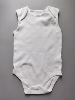 Tílkové body Primark vel. 98 bílé