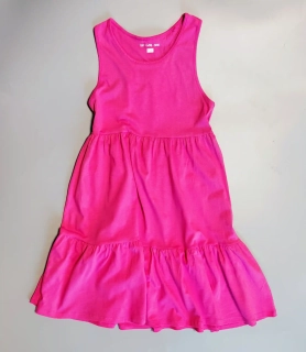 Bavlněné letní šaty F&F vel. 158 růžové