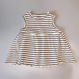 Bavlněné žebrované šaty / top Next vel. 86