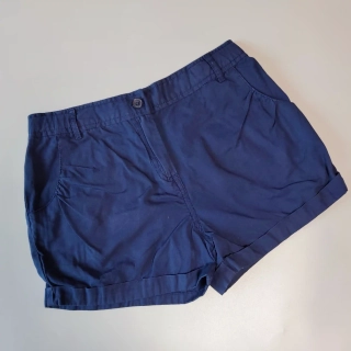 Plátěné kraťasy George vel. 134 tmavě modré