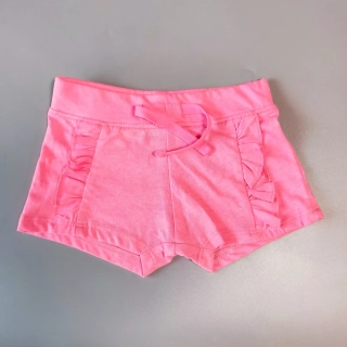 Kraťasy Primark vel. 68 růžové s volánkem