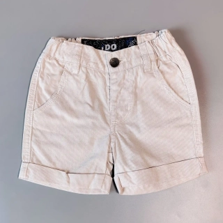 Lehké chino kraťasy iDo vel. 68 béžové proužkované