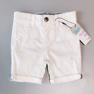 Bílé džínové kraťasy Primark vel. 86