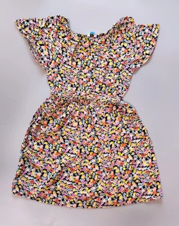 Květované šaty z viskózy Primark vel. 146