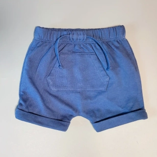 Lehké teplákové kraťasy Matalan vel. Newborn modré