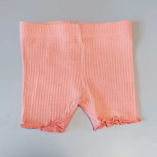 Žebrované kraťasy Next vel. 74 starorůžové