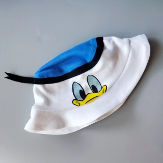 Bavlněný klobouček Primark vel. 68 kačer Donald