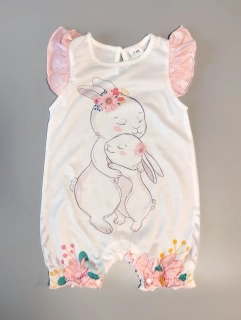 Letní overal s králíčky vel. 68