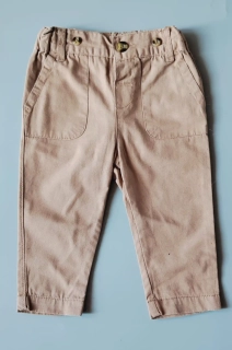 Elegantní kalhoty So Cute vel. 74 světle hnědé