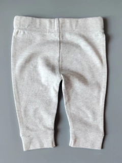 Bavlněné tepláčky vel. 62 šedý melír