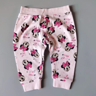 Bavlněné tepláčky Disney vel. 62 růžové s Minnie