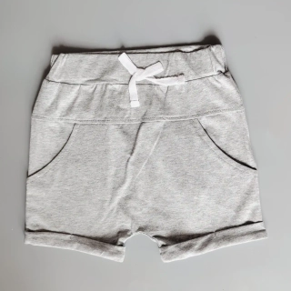 Bavlněné kraťasy PatPat vel. 80 šedé
