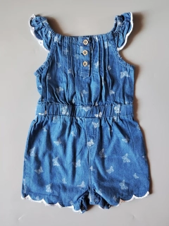 Letní overal Primark vel. 74 tmavě modrý 