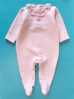 Teplejší overal Matalan vel. 74 růžový 