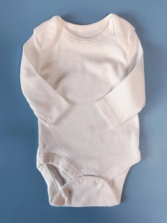 Body Primark vel. 56 bílé dlouhý rukáv