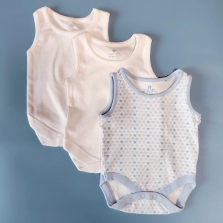 Set tří tílkových body Next vel. 50 First Size