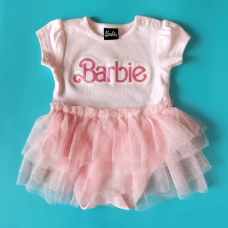 Body s tylovou sukní Barbie Matalan vel. 62 růžové