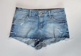 Džínové kraťasy Topshop Moto Daisy vel. XS EU 36 UK 8