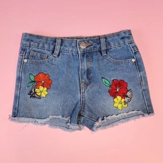 Džínové kraťasy Matalan vel. Odhad 146 - pas 29 cm