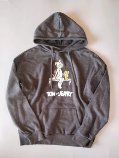 Mikina Primark vel. XS Tom a Jerry tmavě šedá