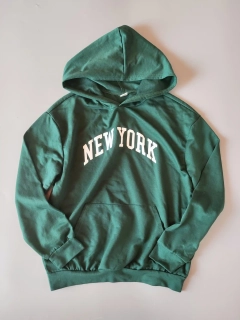 Mikina Shein vel. 152 zelená New York