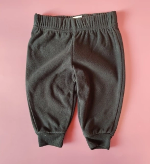 Jemné fleecové tepláčky Carter’s vel. 68 černé