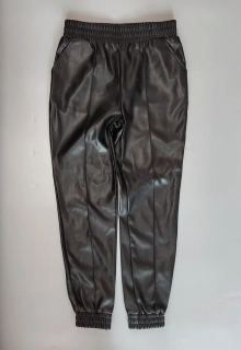 Koženkové kalhoty Primark vel. 146 černé