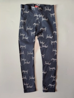 Teplé legíny Lupilu vel. 116 navy se zebrami