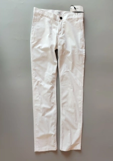 Kalhoty Hugo Boss vel. XS slim fit bílé